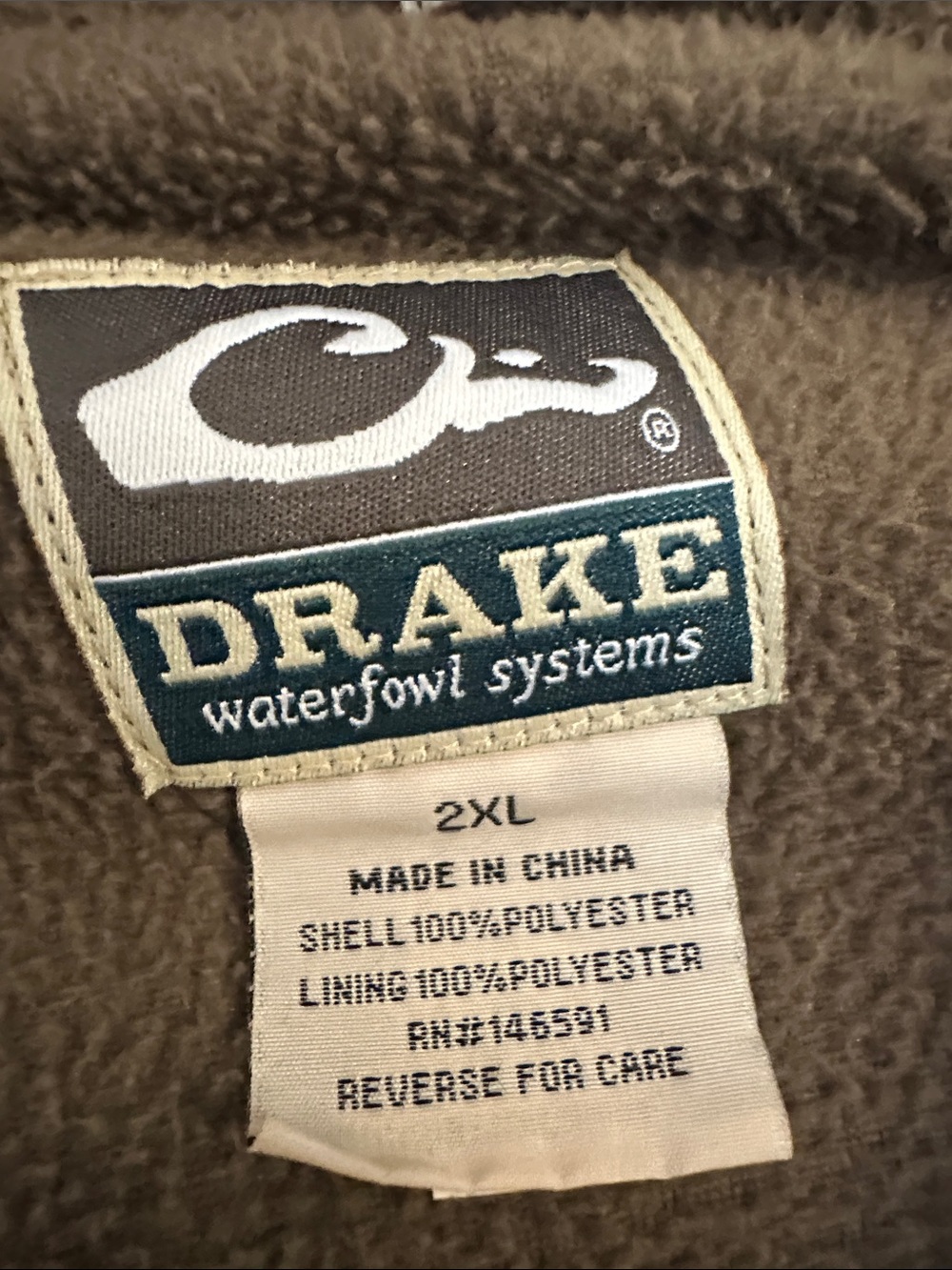 Drake camo quarter-zip pullover - Picture 2 of 3